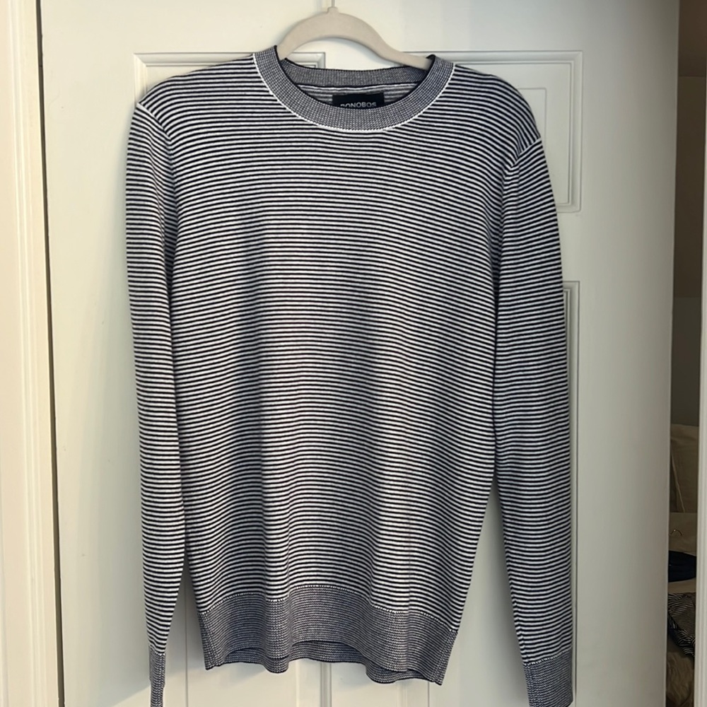 Bonobos Soft Air Crewneck Sweater | Navy | Small